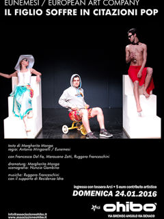 il figlio soffre in citazioni pop  spettacolo teatrale